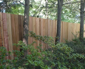 Privacy Back Fence - Arlington
