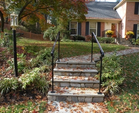 Entrance path and steps - Falls Church