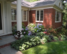 Front Entrance Plantings - Arlington