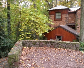 Semi-dry Stack Stone Retaining Wall2
