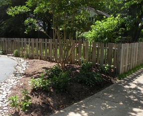Custom Picket Fence2 - Arlington