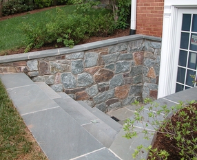 Side Entrance Steps - Arlington
