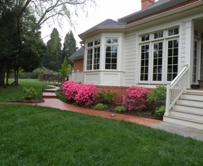 Brick Walkway Entrance