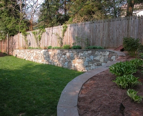 Stone Retaining Wall2 - Arlington