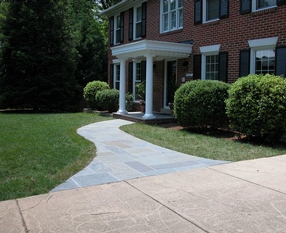 Entrance path - McLean